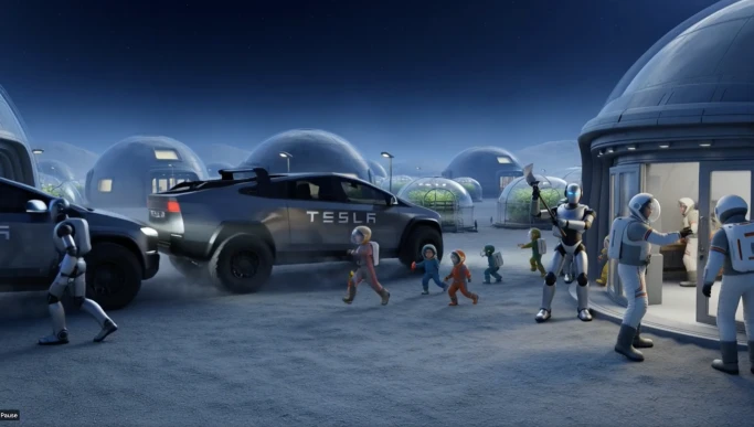 Elon Musk most már előbb menne a Holdra és csak utána a Marsra