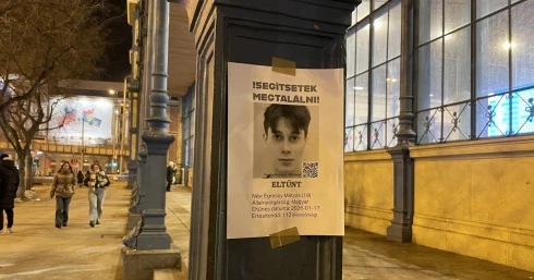 Egressy Mátyás eltűnése: megvan a toxikológiai vizsgálat eredménye, kiderült, volt-e kábítószer az elhunyt fiú szervezetében