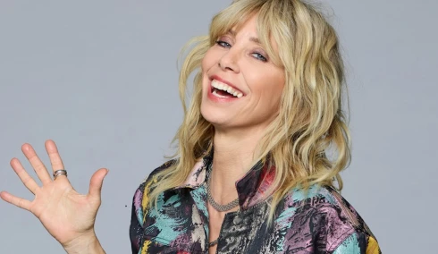 Péterfy Bori összekeverte magát a hasonmásával