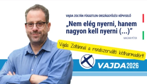 Döntött a Kúria: mégse kampányolhat Vajda Zoltán Magyar Péter-idézettel