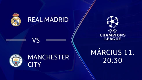 Érdekel a Real Madrid-Manchester City? Így nézd online!