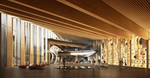 Cannes-ban mutatták be a Debrecenben épülő Természettudományi Múzeum terveit – videón a jövő ikonikus épülete