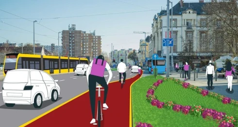 Kezdődik a hónapokig tartó felújítás Újpest főútján