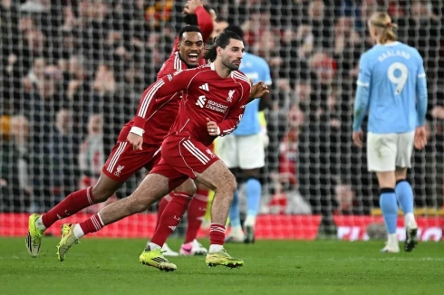 Szoboszlai lőtte a Liverpool két legszebb gólját februárban