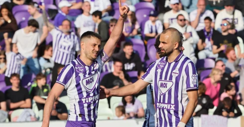 Így győzte le három év után újra az Újpest a Kisvárdát – Mutatjuk a meccs legjobb képeit