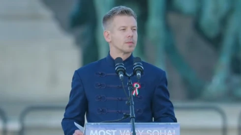 Itt visszanézheti Magyar Péter március 15-i beszédét