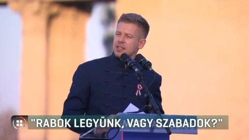 Magyar Péter: A szabadságot választjuk a rabság helyett!