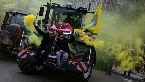 Lázadnak az olasz gazdák és fuvarozók a magas üzemanyagárak miatt Lázadnak az olasz gazdák és fuvarozók a magas üzemanyagárak miatt