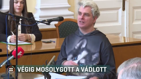 Mosollyal az arcán érkezett a bíróságra Till Tamás feltételezett gyilkosa