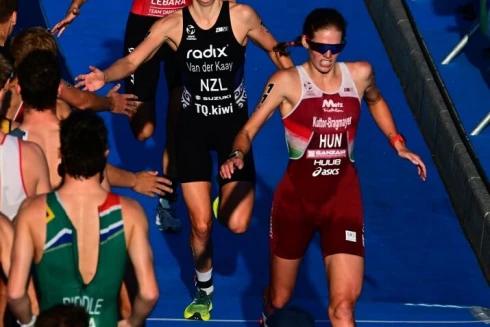 Szülés után tér vissza a triatlonos versenyző