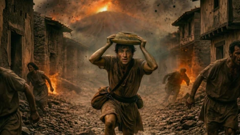 Terrakottával próbálta védeni a fejét a Vezúv egyik áldozata