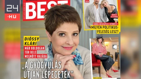 Dióssy Klári a rákbetegségéről: Együtt sírtunk, amikor a férjem levágta a hajam a fürdőszobánkban