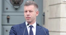 Magyar Péter reagált a Sándor-palotánál tartott mai tüntetésre