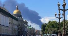 Ukrán dróncsapás érte Szentpétervárt - a lakosokat otthonmaradásra kérték