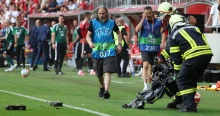 Kiderült, mitől zuhant le a kis híján katasztrófát okozó, pálya fölötti kamera a válogatott meccsen