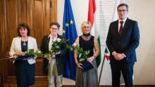 Ráday Mihály-díjat kapott lapunk munkatársa, N. Kósa Judit