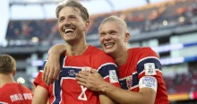 A vb-debütáns Haaland nem maradt adósa Mbappénak, Norvégia kiütötte Irakot