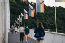 Novák Előd kifizeti az Erzsébet hídról leszaggatott szivárványos zászlók miatti bírságot