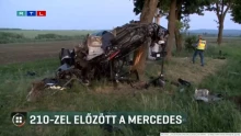 210-zel csapódott autójába a Mercedes, mégis az áldozat ellen emelt vádat az ügyészség