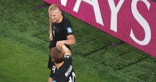 Haaland és Ødegaard is a padon, szinte a teljes kezdőjét lecserélte a norvég kapitány a franciák elleni meccsre