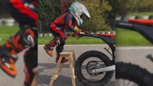Kétévesen ült először motorra, ma már 5,2 millióan követik a hétéves Zayn Sofuoglut