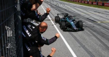 Russell nyert, és csökkentette hátrányát csapattársával szemben, Verstappen feljött a dobogóra az Osztrák Nagydíjon