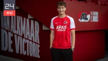 Hosszabbított magyar válogatott csatárával az AZ Alkmaar
