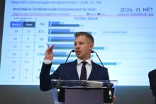 Magyar Péter a hazai üzemanyagárakról, Hernádi Zsolt az ellátásról beszélt Százhalombattán