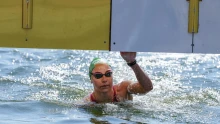 Trónfosztás a nőknél, Mihályvári-Farkas Viktória ezüstérmes 10 kilométeren