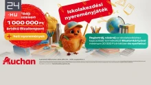 Tavalyihoz hasonló tanszerárakkal készül az Auchan az iskolakezdésre
