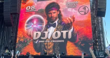 DJ Oti a levegőből dobta le a retro dinamitot az Óbudai-szigeten – fotókon az eddigi legnagyobb bulija
