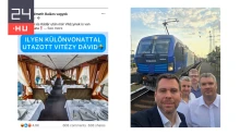 Vitézy Dávid: „Valóban ültem egy vonaton” – ezért futott nosztalgiakocsi a még át sem adott belgrádi vonalon