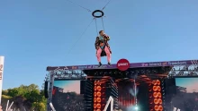 Sebestyén Balázs valóra váltotta fia álmát a DJ Oti bulin- videó!