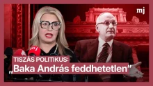 A Tisza szerint Baka András FEDDHETETLEN