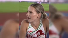 Videó: Takács Boglárka a kamerák előtt tudta meg, hogy egyetlen századdal maradt le a döntőről