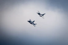 NATO-vadászgépek lelőttek egy Lettország légterébe berepülő drónt