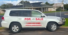999 999 kilométert futott ez a Toyota – az egymilliomodikat a következő tulajdonos teheti bele