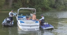 Nagyszabású rendőrségi ellenőrzés volt a Tisza-tó környékén, kilenc ittas vezetőt a vízen szűrtek ki