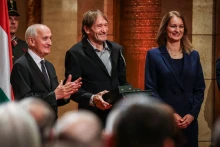 Átvette a kitüntetését Cserhalmi György, Fülöp Botond és L. Ritók Nóra