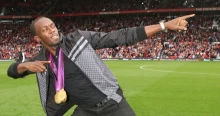Így él most a sprintkirály: Usain Bolt pezsgőt küldött a magyar sportolóknak