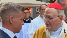 Erdő Pétert gyalázták a tiszások, miután a bíboros találkozott a miniszterelnökkel