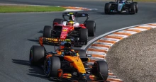 Forma–1: Norris az élen, Verstappen a falban végzett a holland futamon