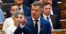 Durva fotó került nyilvánosságra: Magyar Péter keményen üzent Kövér László tette után