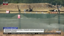 Sikeresen megműtötték a Szolnoknál lezuhant Gripen pilótáját