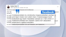 Palóc André szerint cinikus Radnai Márk válasza