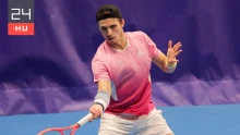 Ellenfelének fájt a háta, kiment a bokája, Piros Zsombor feljutott az US Open főtáblájára