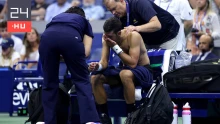 „Az egész testem elkezdett összeomlani” – Djokovic könnyek között szenvedett a pályán