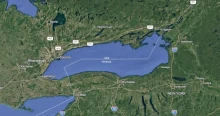 Lépett a Google: már át is nevezték az Ontario-tavat Amerika-tóra