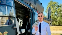 1,2 millió forint volt a HM önköltsége Magyar Péter paksi helikopterezésénél