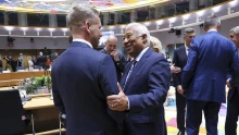 Magyar Péter az Európai Tanács elnökét fogadta
